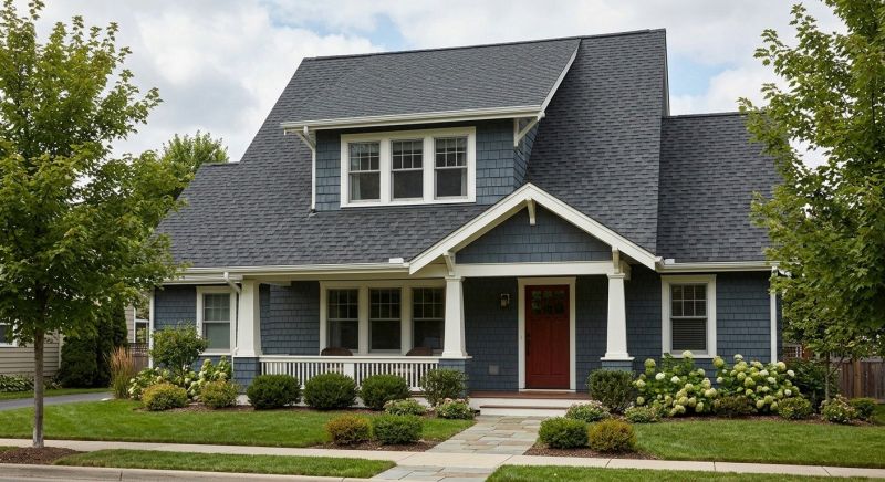 A Frame Roof Installation in Portage County, OH