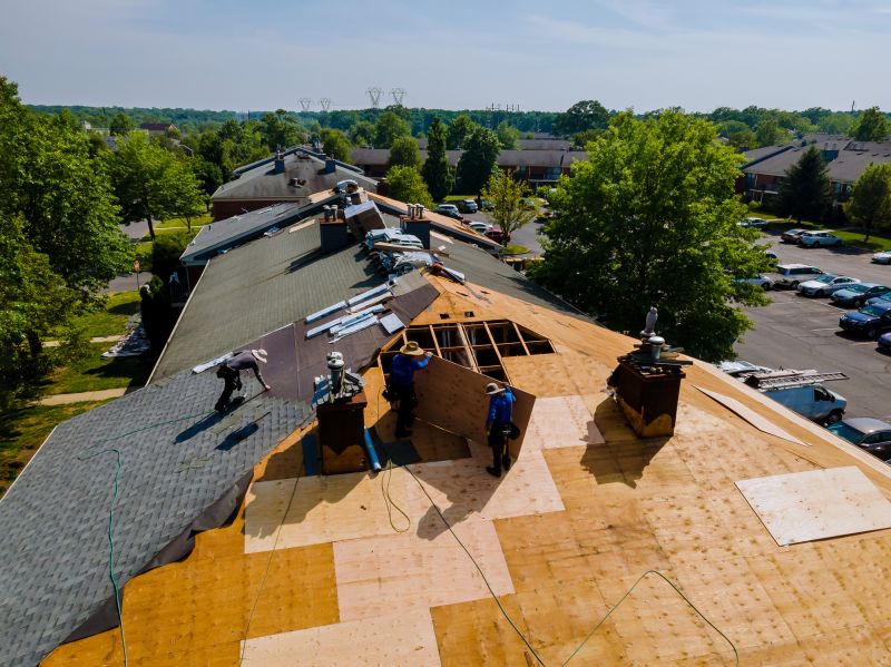 A Frame Roof Installation in Portage County, OH