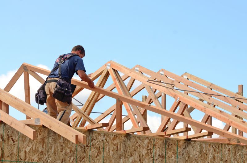 A Frame Roof Installation in Portage County, OH