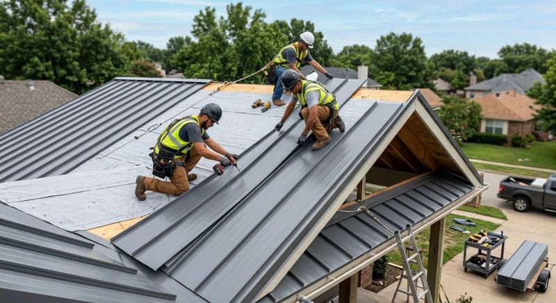 Aluminum Roof Construction in Portage County, OH