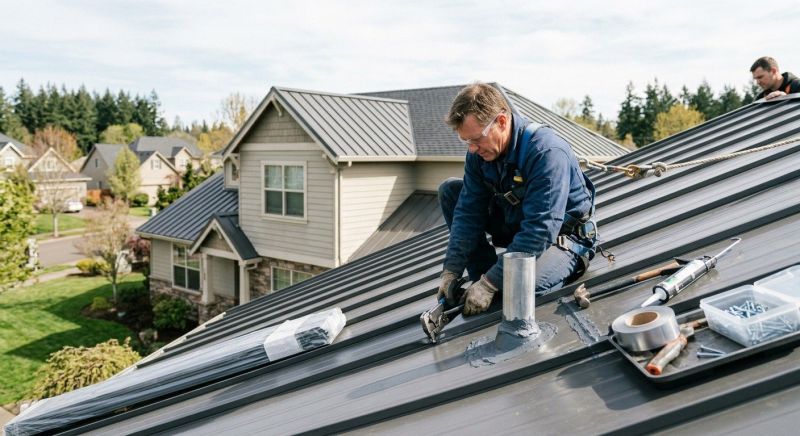 Aluminum Roofing Repair in Portage County, OH