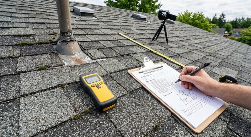 Asphalt Roof Inspection in Aurora, OH