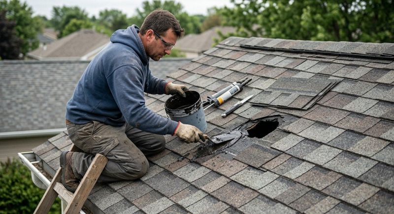Asphalt Roof Leak Repair in Berlin Center, OH