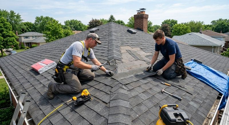 Asphalt Roof Repair in Berlin Center, OH