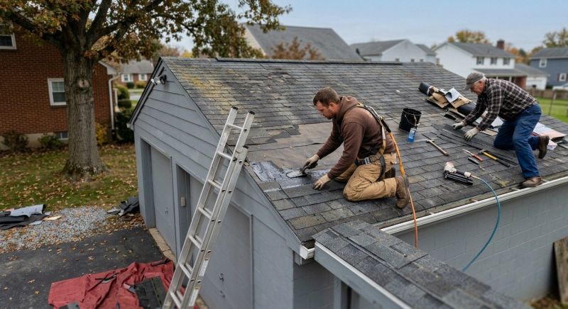 Asphalt Roof Repair in Hartville, OH