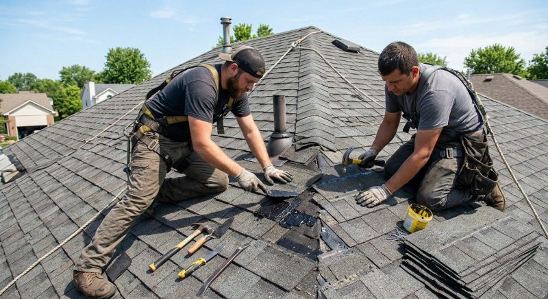 Asphalt Roof Repair in Hudson, OH