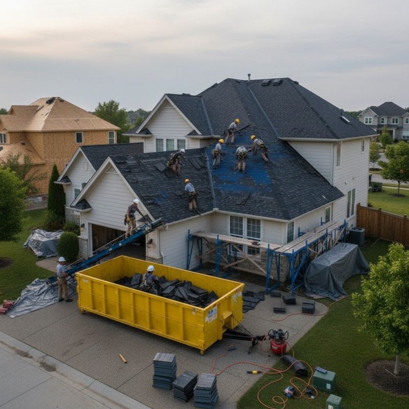 Asphalt Roof Replacement in Cuyahoga Falls, OH
