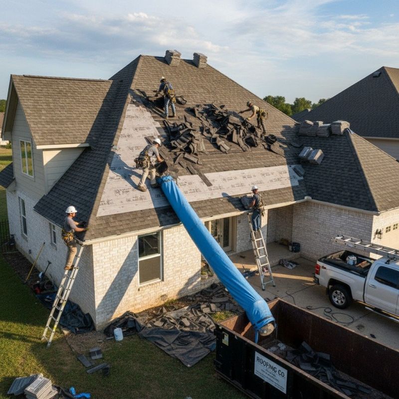 Asphalt Roof Replacement in Hiram, OH