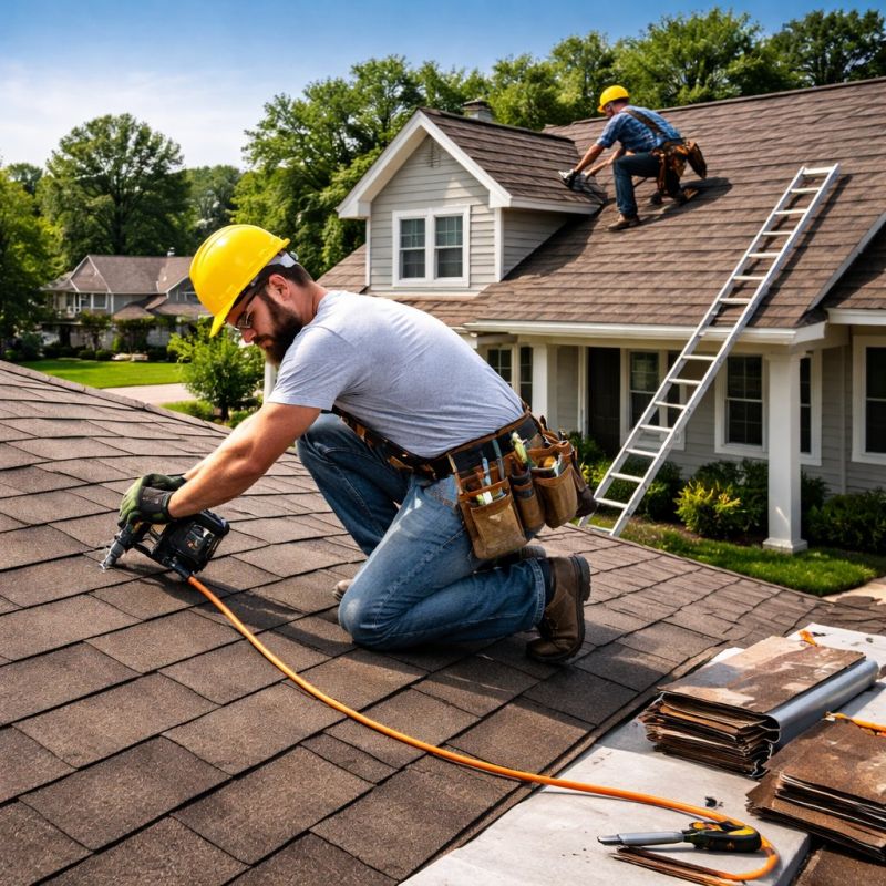 Asphalt Shingles Installation in Akron, OH