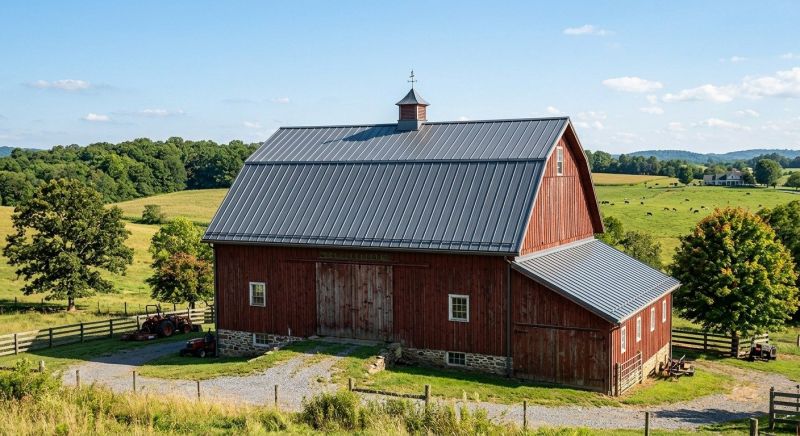 Barn Roof Replacement in Akron, OH