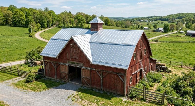 Barn Roof Replacement in Aurora, OH