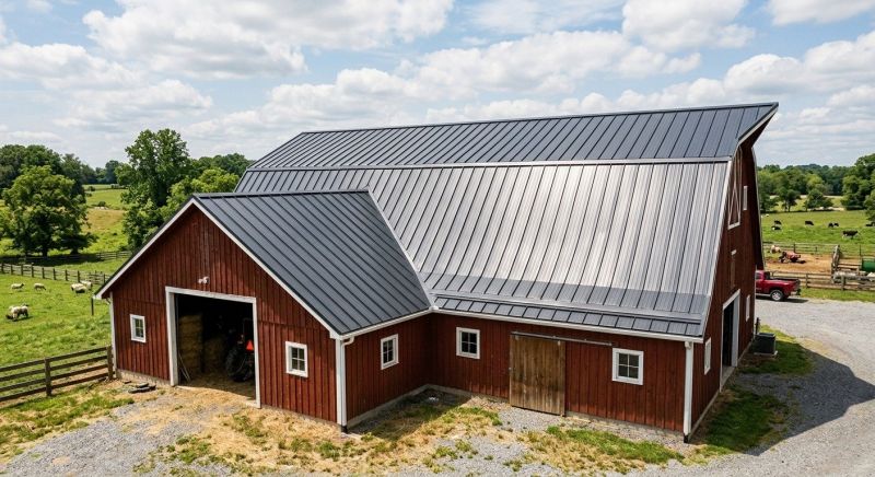 Barn Roof Replacement in Aurora, OH
