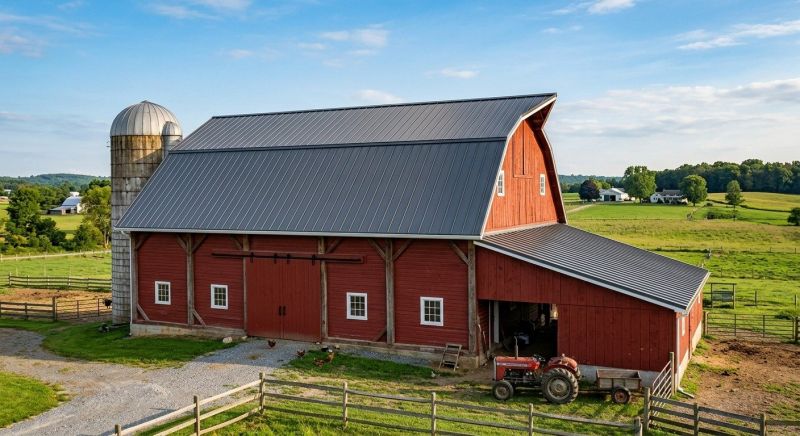 Barn Roof Replacement in Beachwood, OH