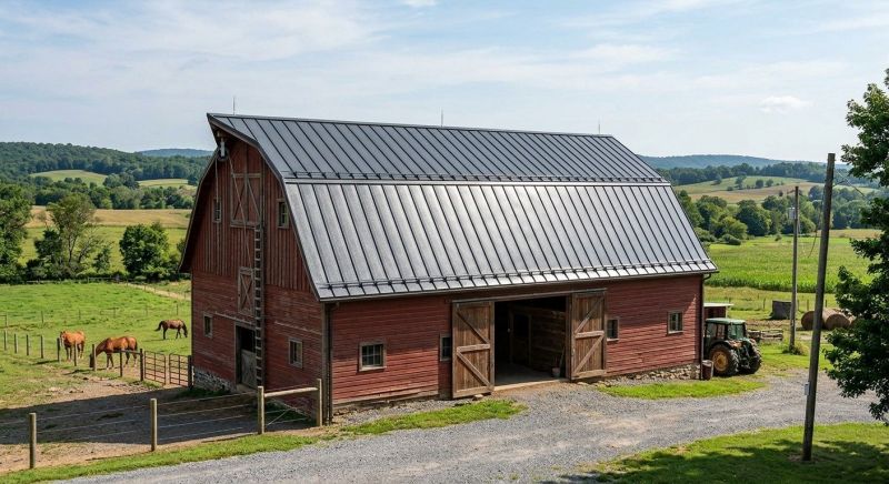 Barn Roof Replacement in Brecksville, OH