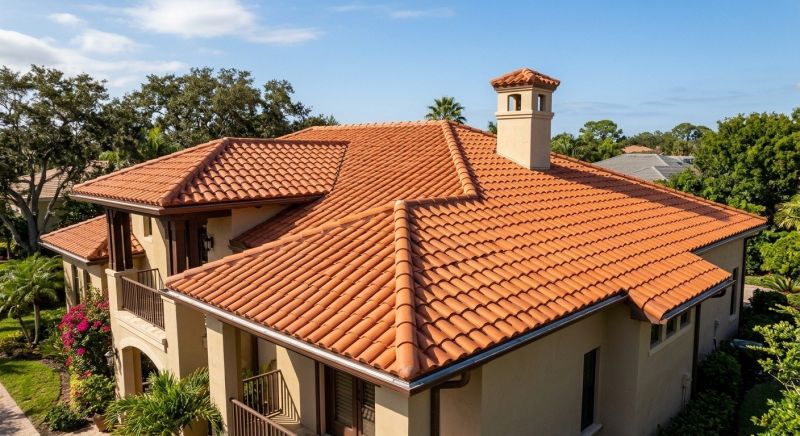 Barrel Tile Roof Installation in Portage County, OH