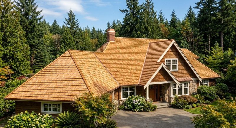 Cedar Roof Installation in Wadsworth, OH