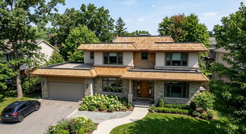 Cedar Shake Roof Construction in Broadview Heights, OH
