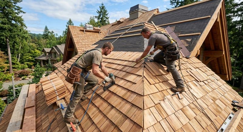 Cedar Shake Roof Construction in Wadsworth, OH