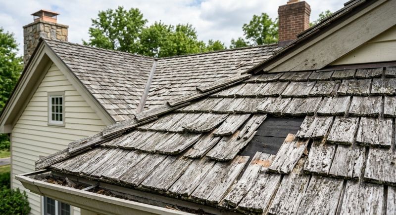 Cedar Shake Roof Repair in Beloit, OH