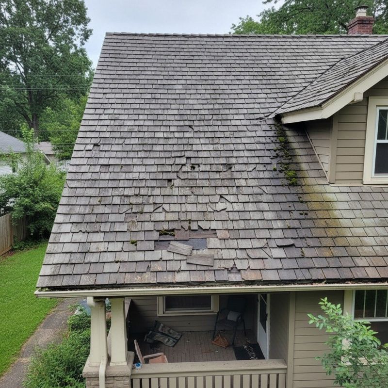 Cedar Shake Roof Repair in Beloit, OH
