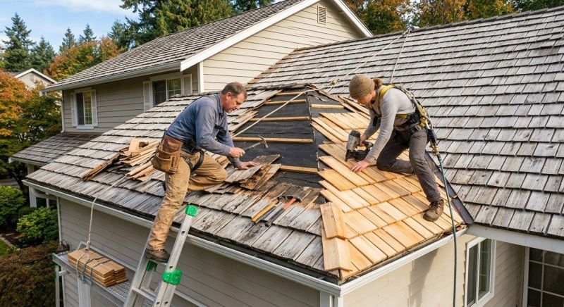 Cedar Shingles Repair in Canal Fulton, OH