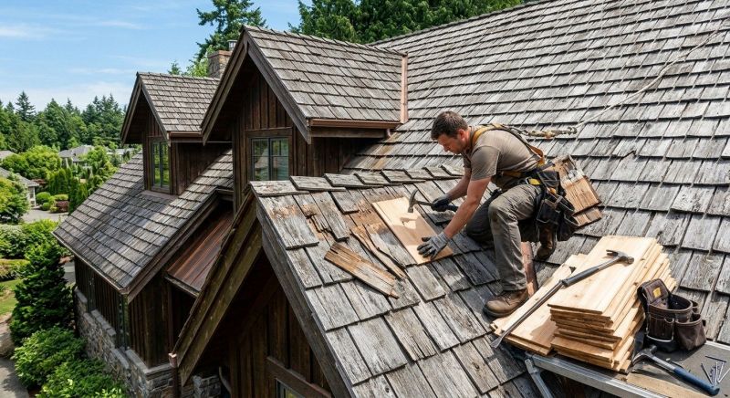 Cedar Shingles Repair in Streetsboro, OH