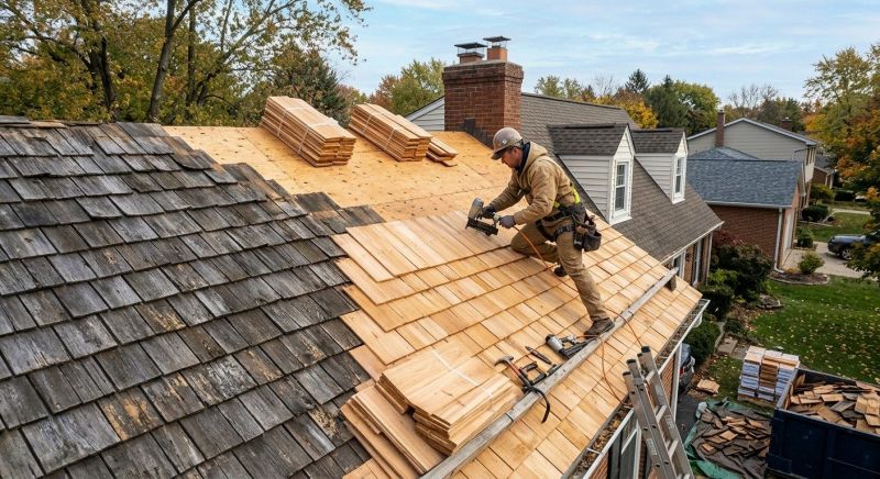 Cedar Shingles Replacement in Broadview Heights, OH