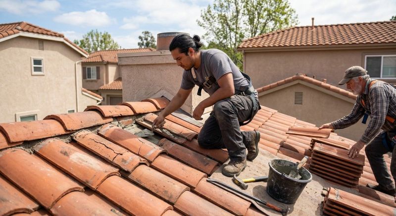 Clay Roof Leak Repair in Portage County, OH