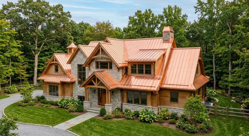 Copper Roof Repair in Portage County, OH