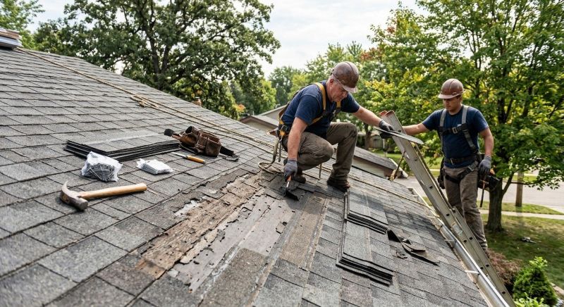 Damaged Roof Repair in Alliance, OH