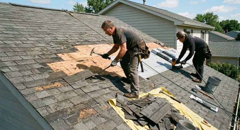 Damaged Roof Repair in Richfield, OH