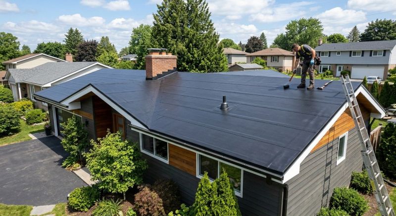 Epdm Roof Installation in Rootstown, OH