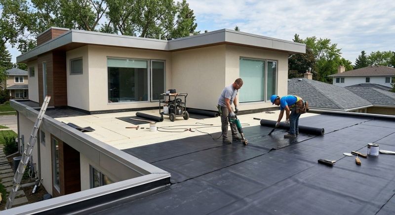 Flat Roof Installation in Bedford, OH