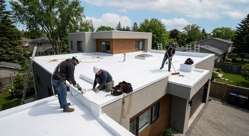 Flat Roof Installation in Wadsworth, OH