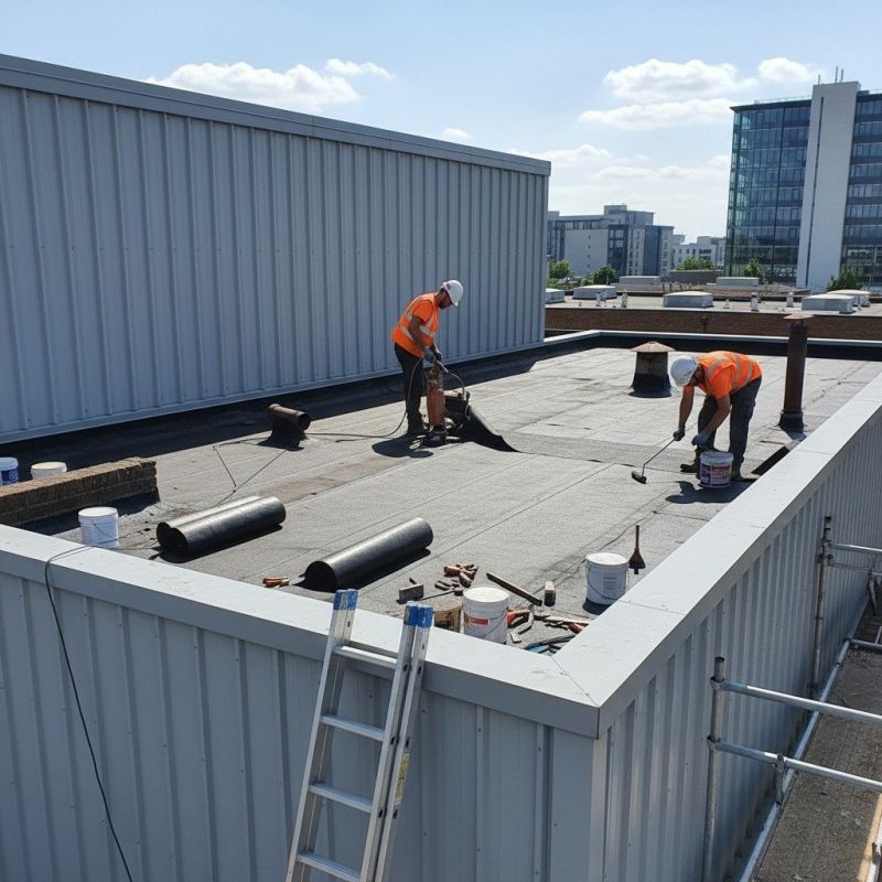 Flat Roof Repair in Aurora, OH