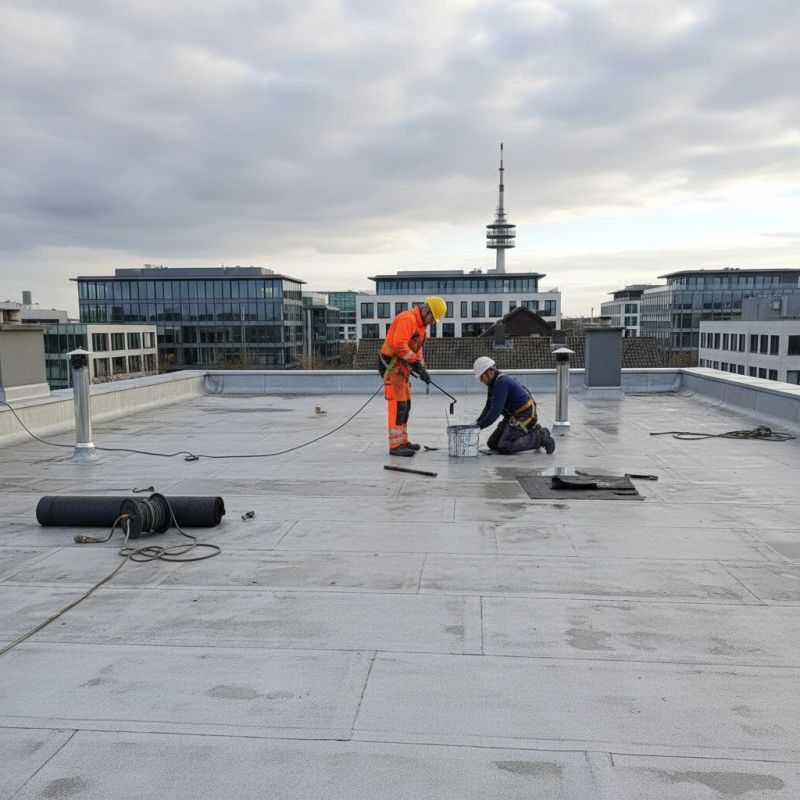 Flat Roof Repair in Cuyahoga Falls, OH