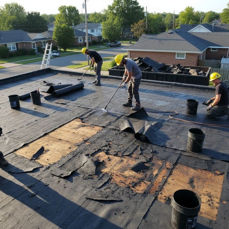 Flat Roof Repair in North Canton, OH
