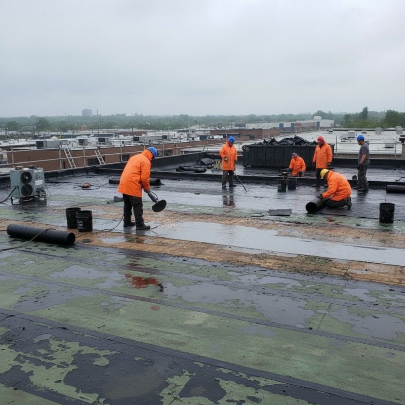 Flat Roof Repair in Northfield, OH