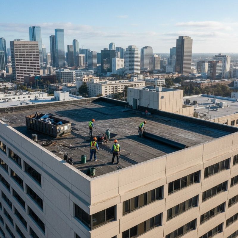 Flat Roof Replacement in Northfield, OH