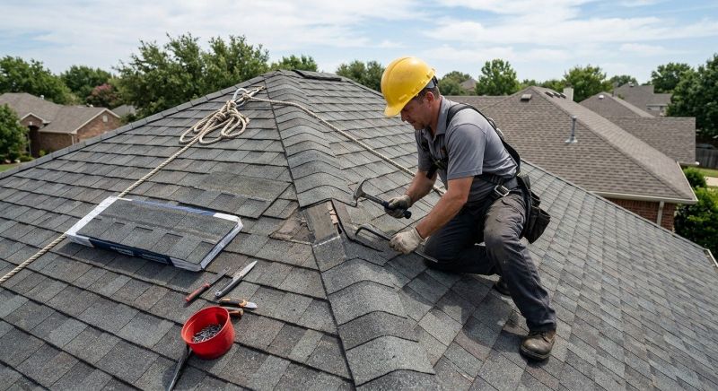 Hip Roof Shingle Repair in Portage County, OH