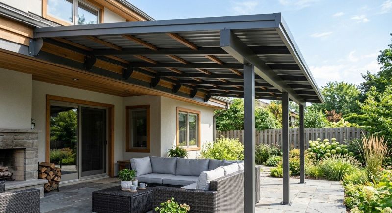 Metal Patio Roof Repair in Portage County, OH