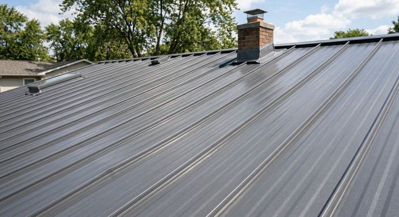 Metal Roof Coating Installation in Portage County, OH