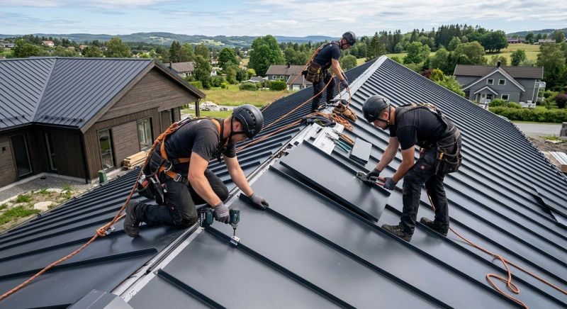 Metal Roof Installation in Berlin Center, OH