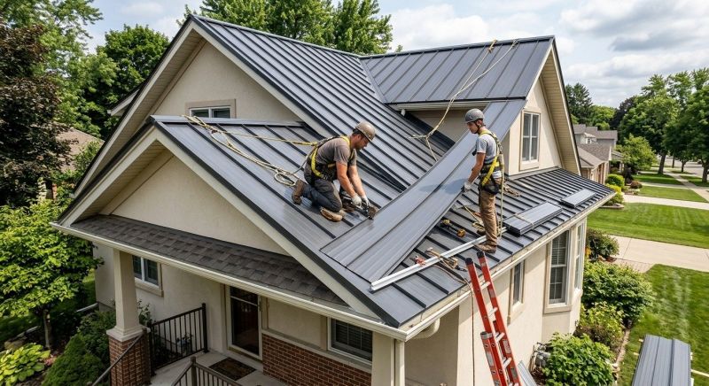 Metal Roof Installation in Streetsboro, OH