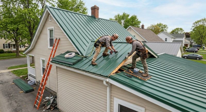 Metal Roof Leak Repair in Portage County, OH