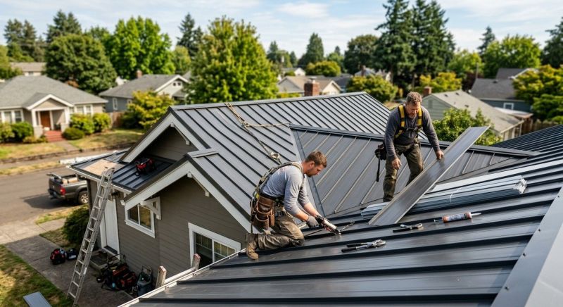 Metal Roof Repair in Beloit, OH