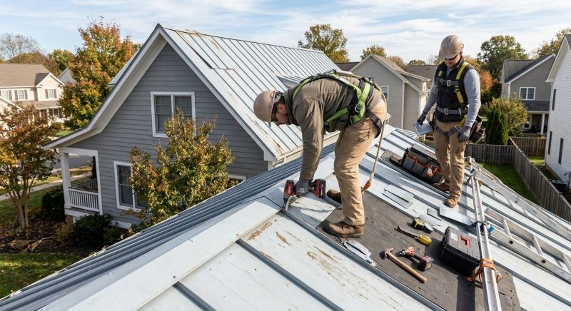 Metal Roof Repair in North Benton, OH