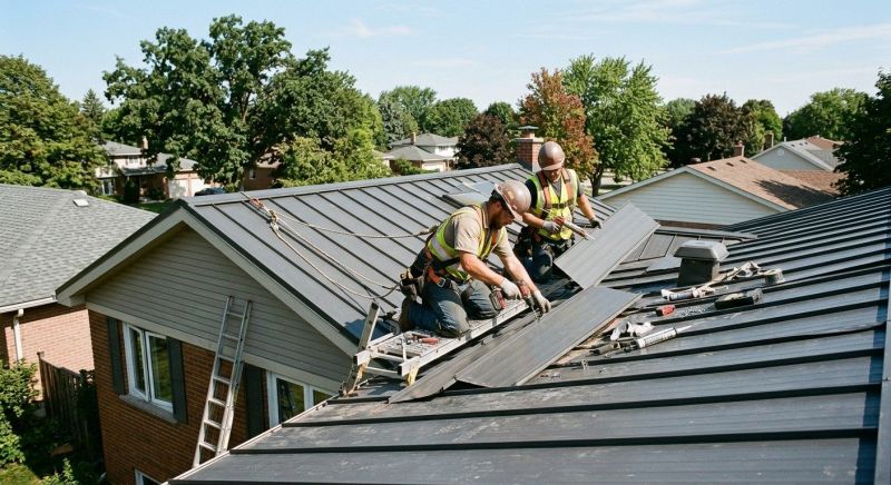 Metal Roof Repair in Stow, OH