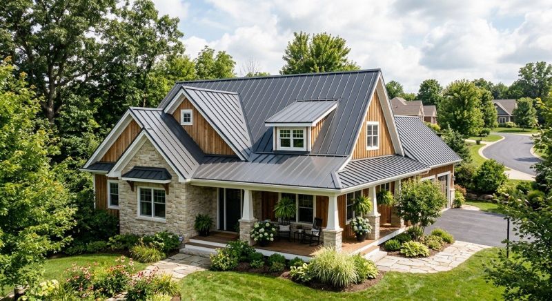 Metal Roof Replacement in Brecksville, OH