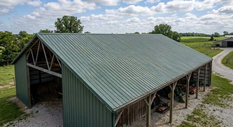 Pole Barn Roof Repair in Aurora, OH
